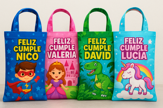 Bolsitas Personalizadas para fiestas