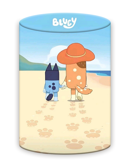 Bluey 4 Funda Cilindro para mampara