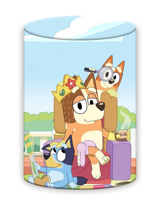 Bluey 9 Funda Cilindro para mampara