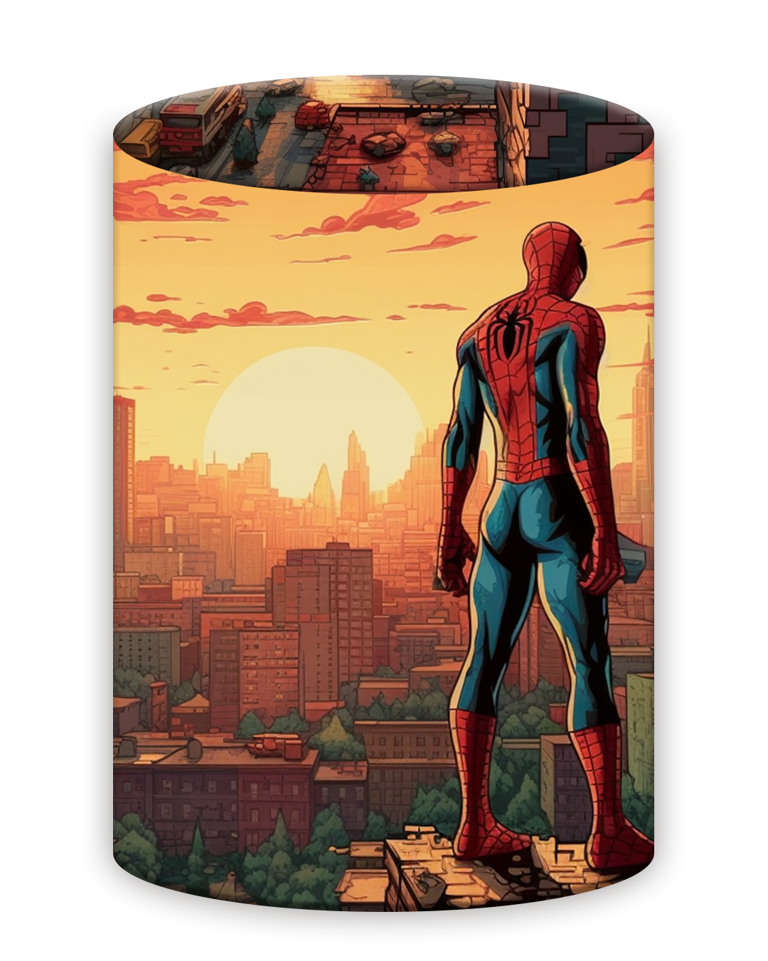 Spiderman 5 Funda Cilindro para mampara