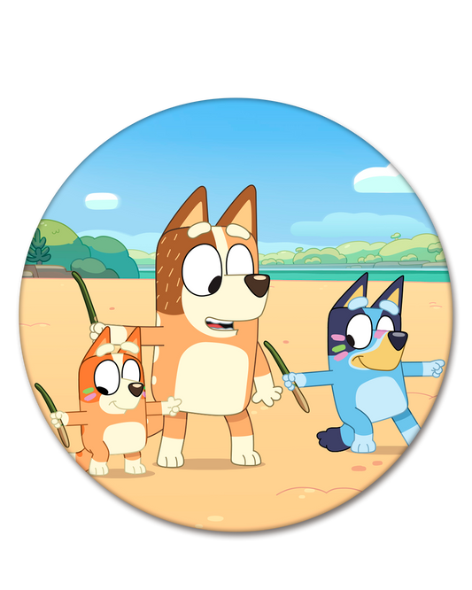 Bluey 11 Funda Circular para mampara