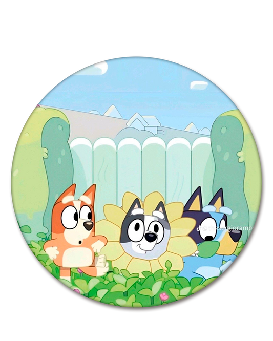 Bluey 12 Funda Circular para mampara