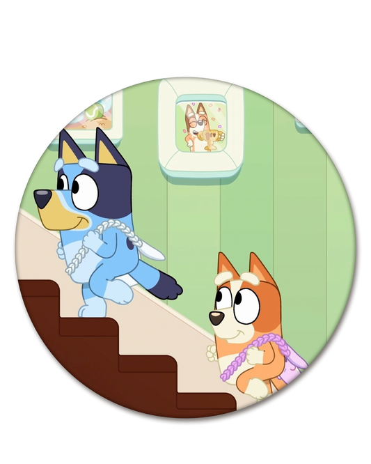 Bluey 13 Funda Circular para mampara