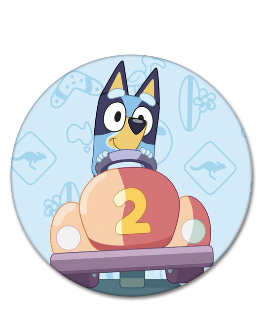 Bluey 7 Funda Circular para mampara