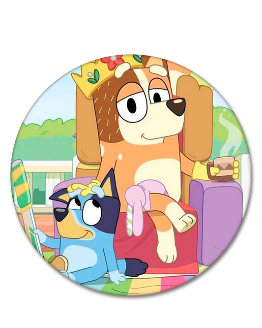 Bluey 9 Funda Circular para mampara