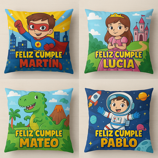 Cojines Personalizados para fiestas 40cm x 40cm