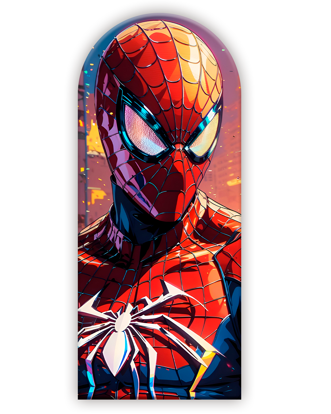 Spiderman 10 Funda para mampara de punta redonda