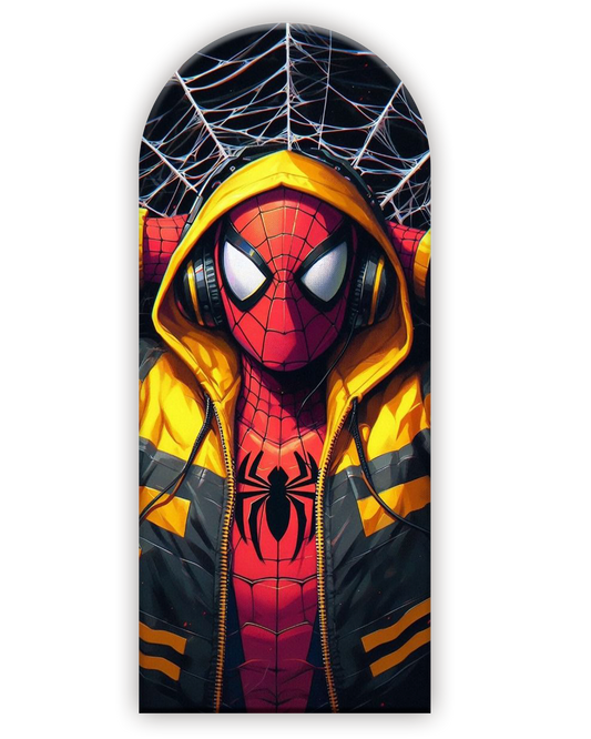 Spiderman 12 Funda para mampara de punta redonda