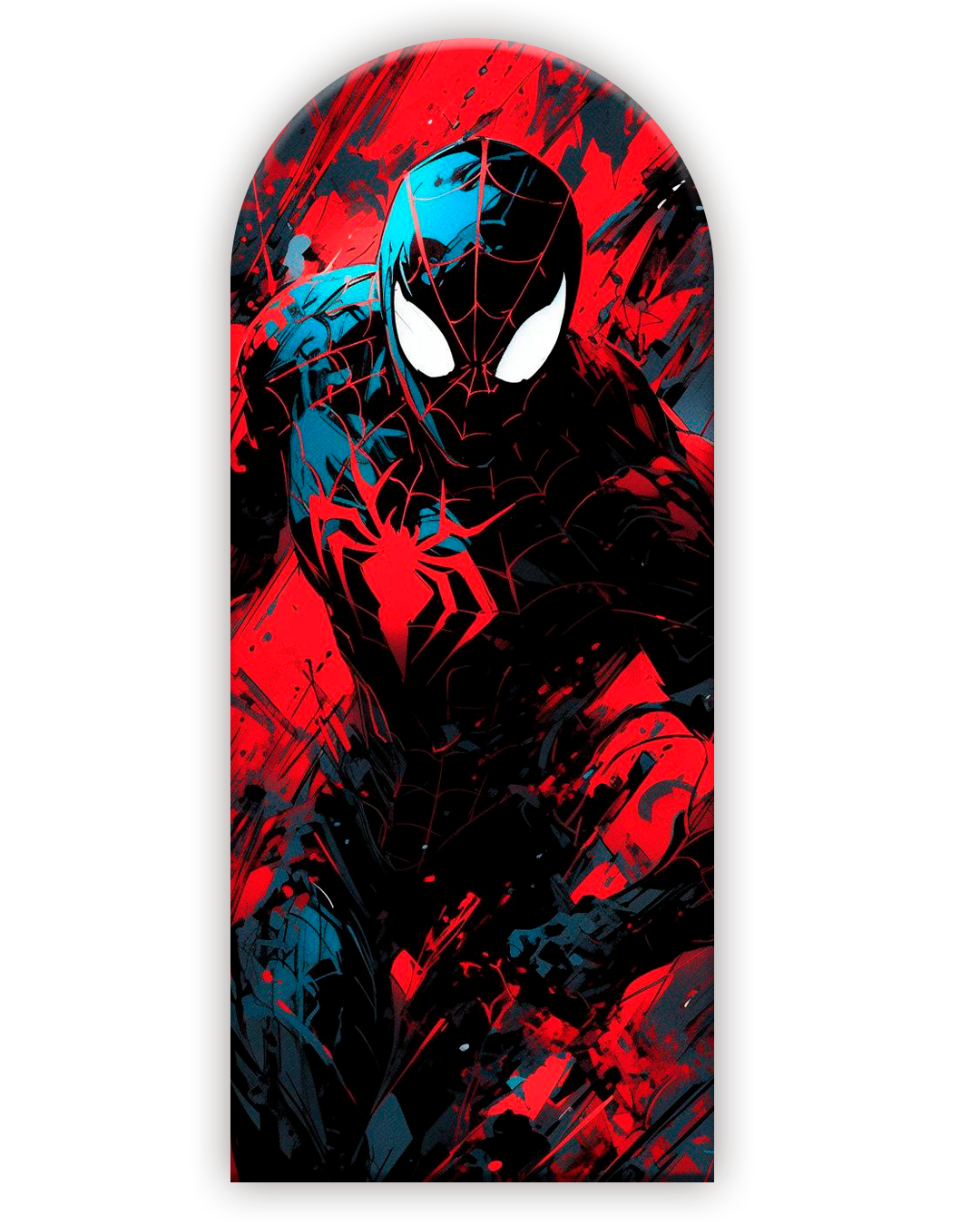Spiderman 16 Funda para mampara de punta redonda