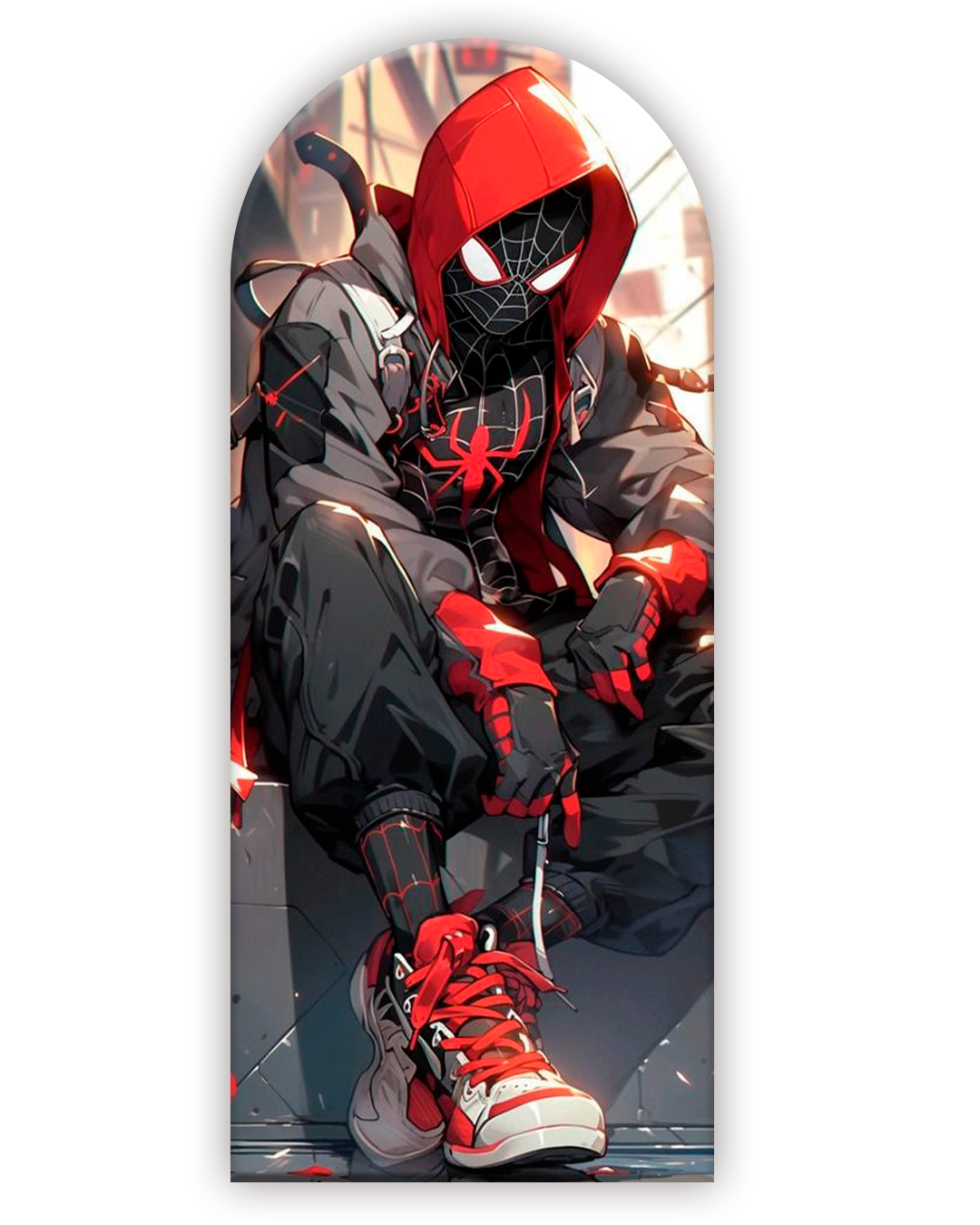 Spiderman 20 Funda para mampara de punta redonda