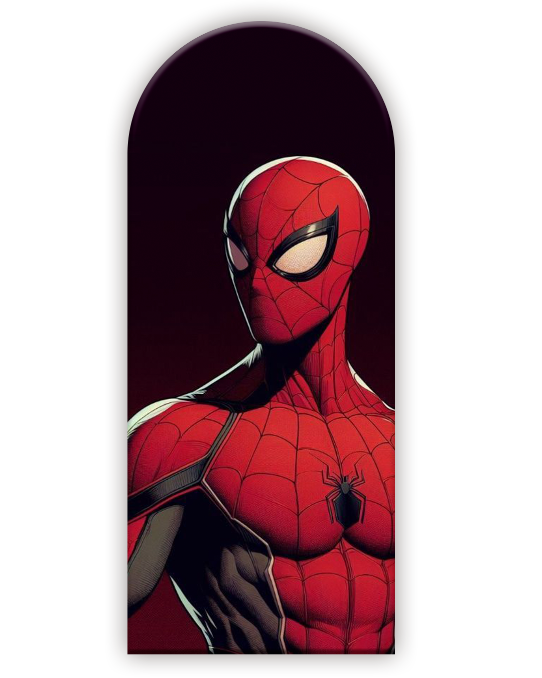 Spiderman 21 Funda para mampara de punta redonda