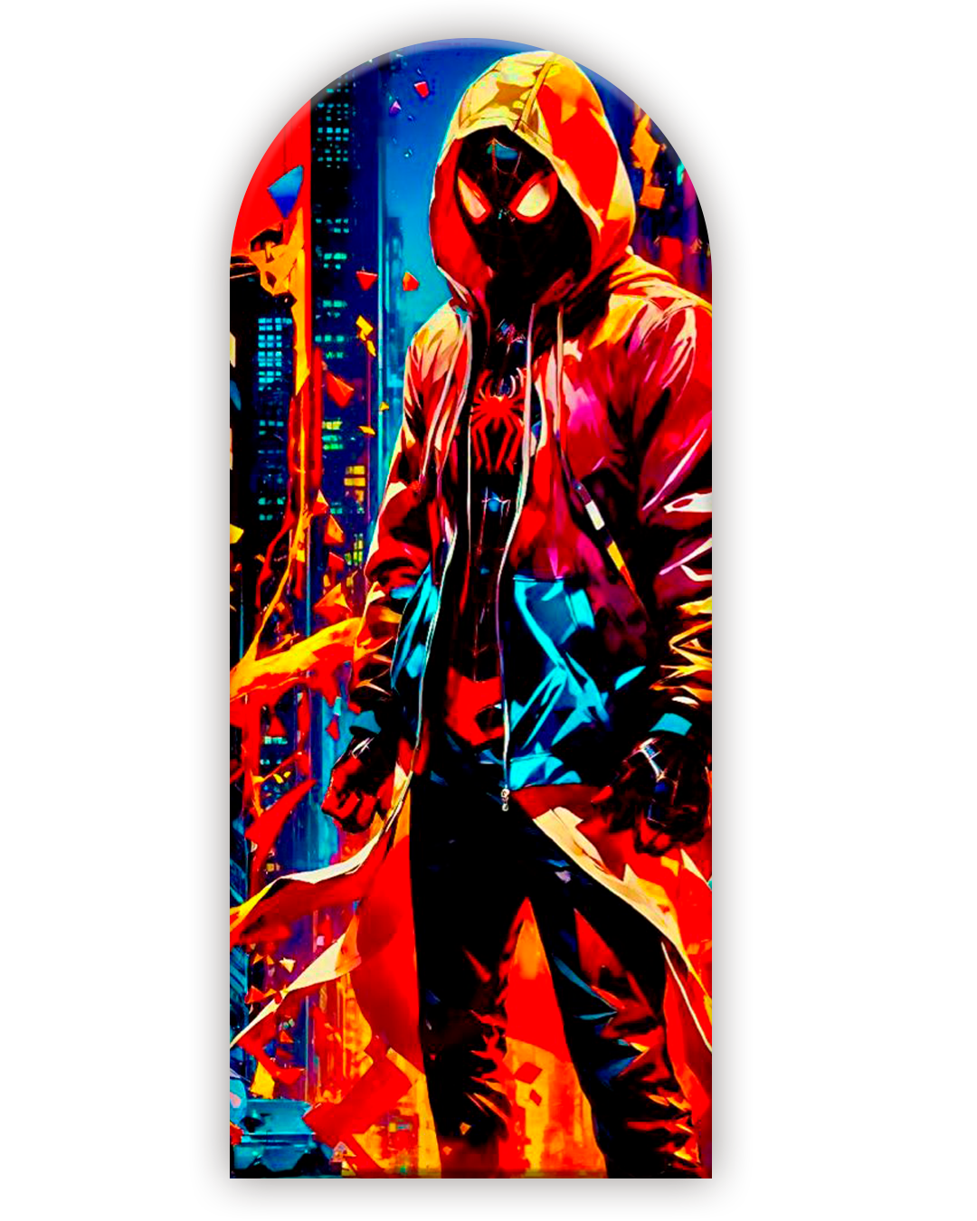 Spiderman 22 Funda para mampara de punta redonda