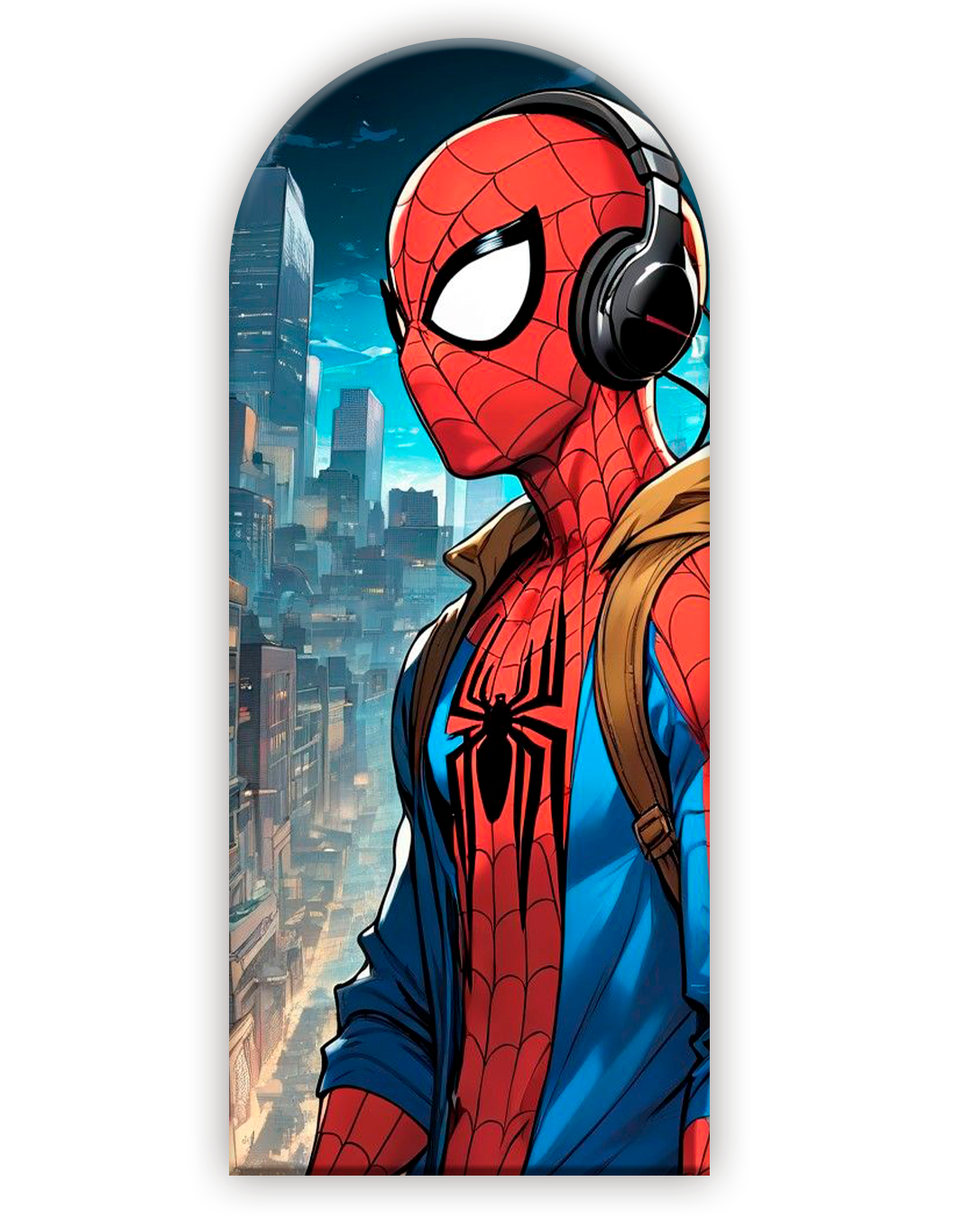 Spiderman 3 Funda para mampara de punta redonda