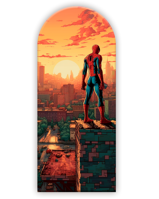 Spiderman 4 Funda para mampara de punta redonda