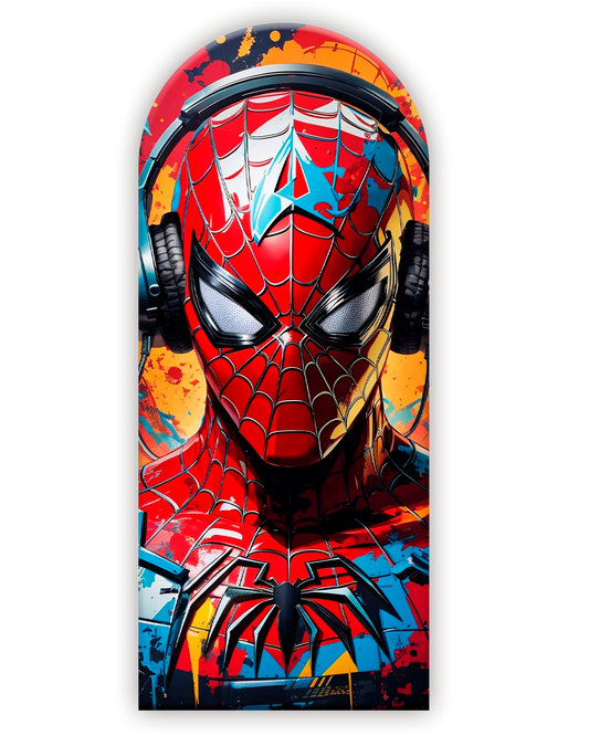 Spiderman 9 Funda para mampara de punta redonda