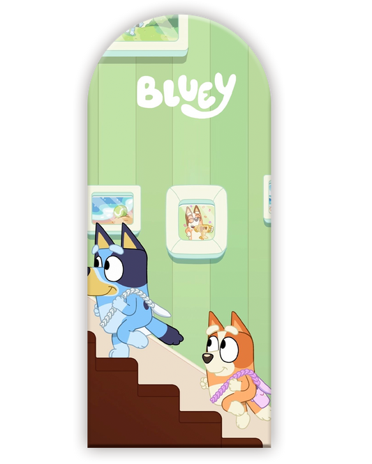 Bluey 13 Funda para mampara de punta redonda