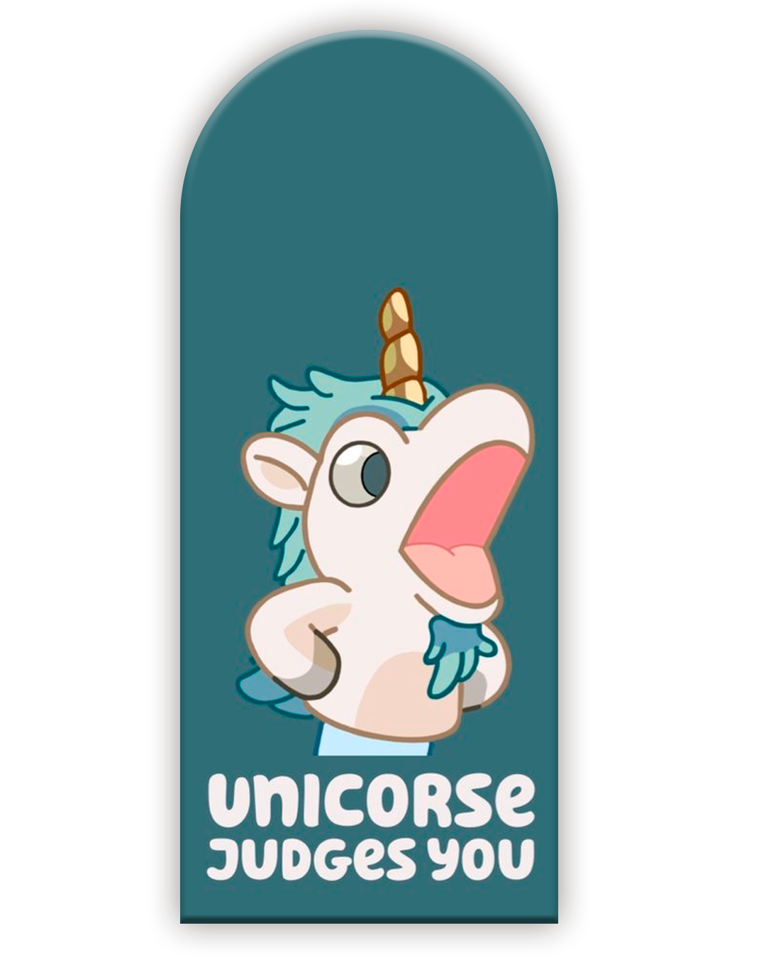 Bluey 19 Funda para mampara de punta redonda