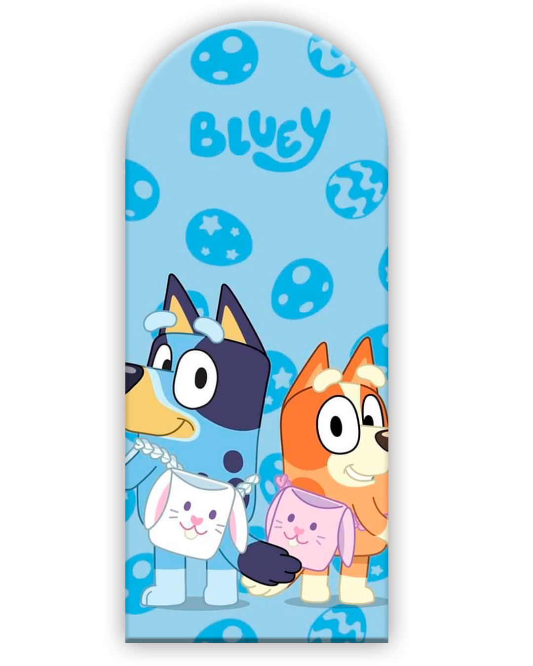 Bluey 8 Funda para mampara de punta redonda