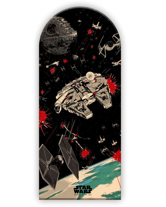 Star Wars 27 Funda para mampara de punta redonda
