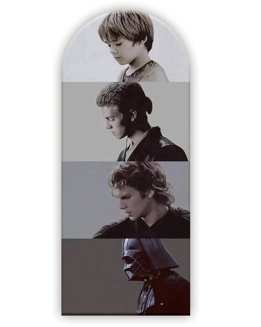 Star Wars 3 Funda para mampara de punta redonda