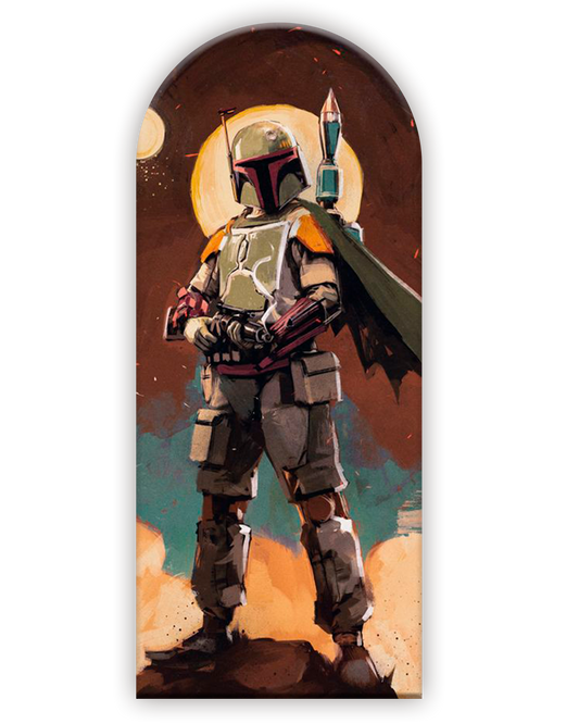 Star Wars 6 Funda para mampara de punta redonda