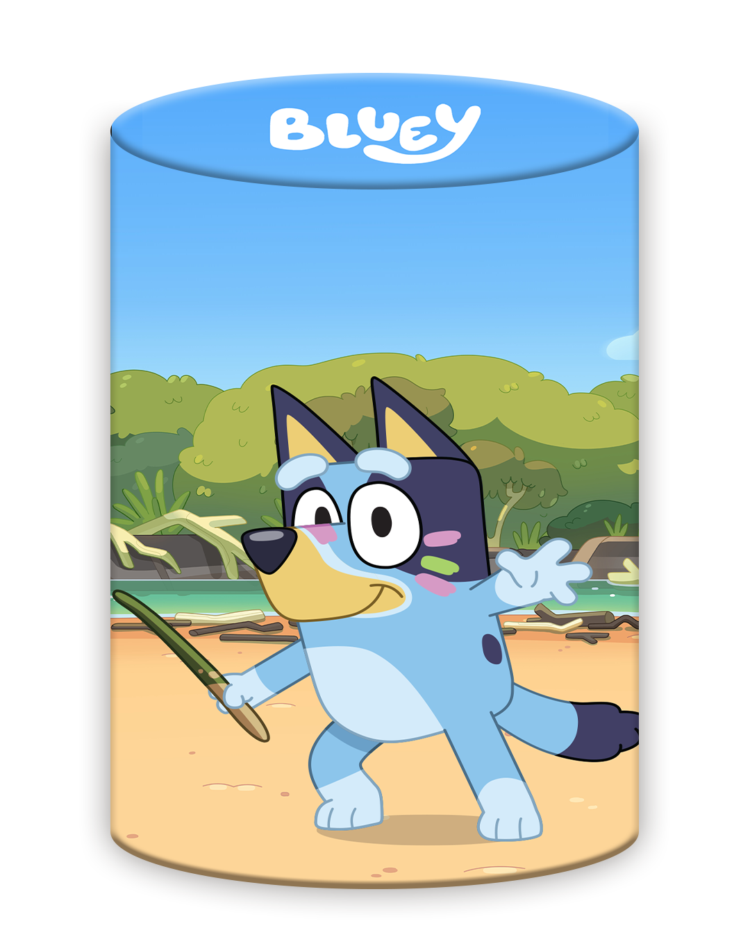 Bluey 1 Funda Cilindro para mampara