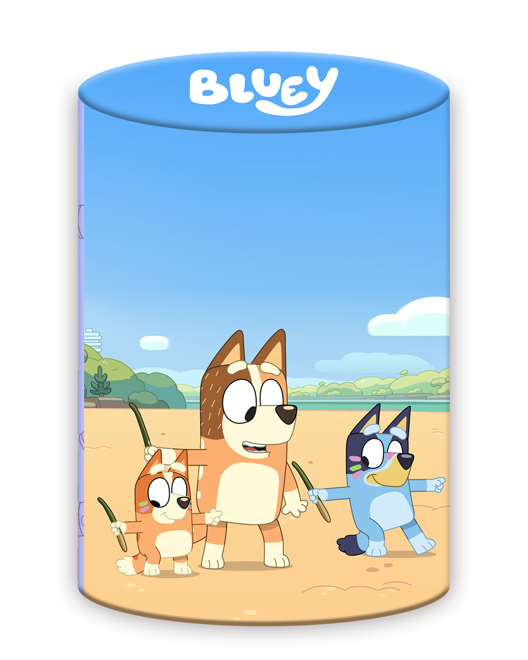 Bluey 11 Funda Cilindro para mampara