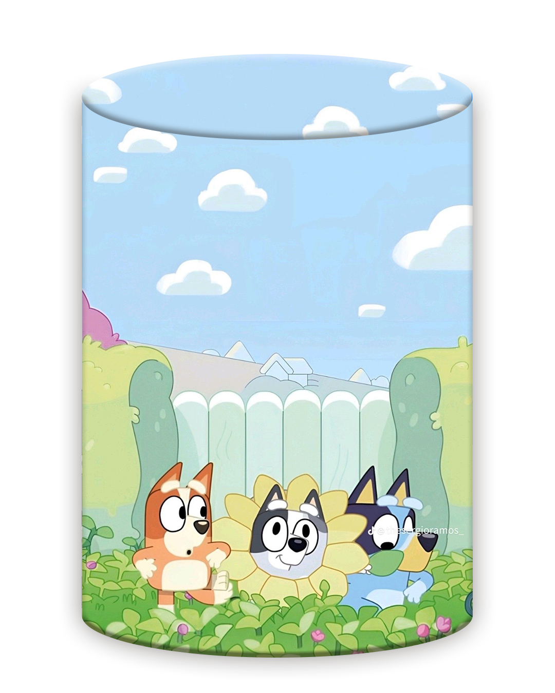 Bluey 12 Funda Cilindro para mampara