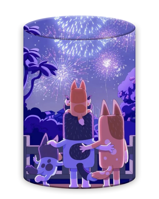 Bluey 16 Funda Cilindro para mampara