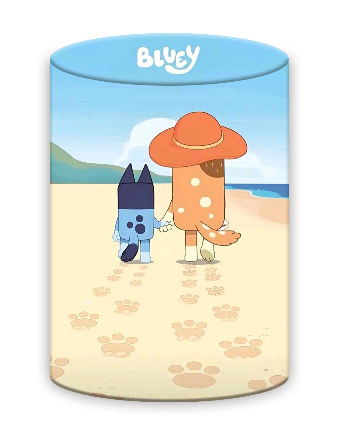 Bluey 4 Funda Cilindro para mampara