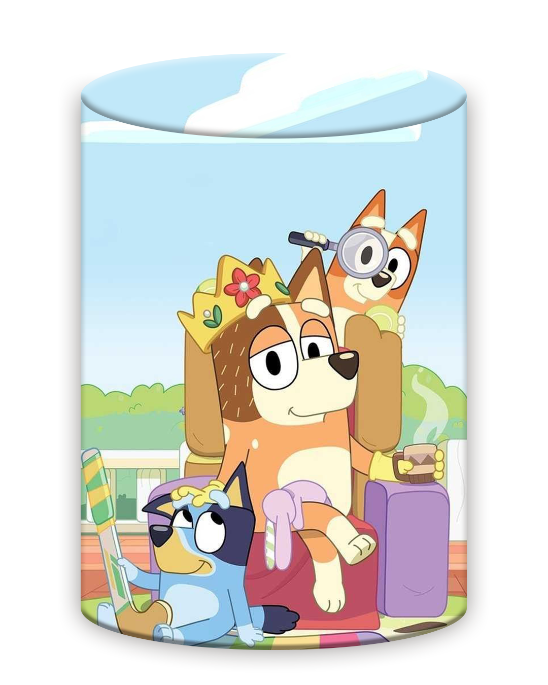 Bluey 9 Funda Cilindro para mampara