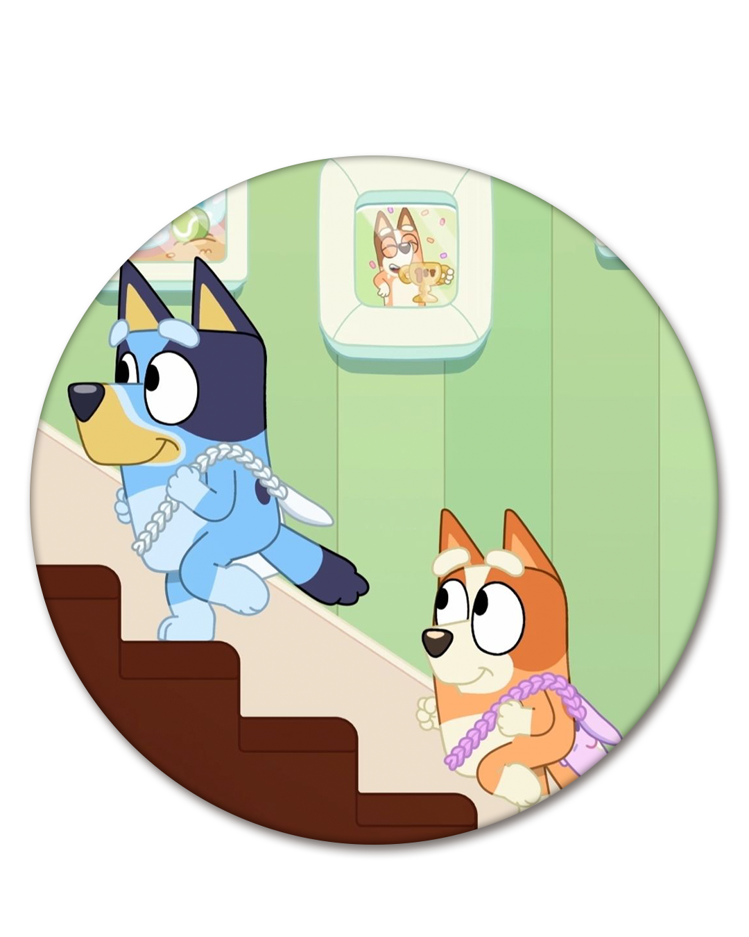 Bluey 12 Funda Circular para mampara