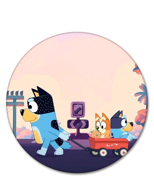 Bluey 15 Funda Circular para mampara