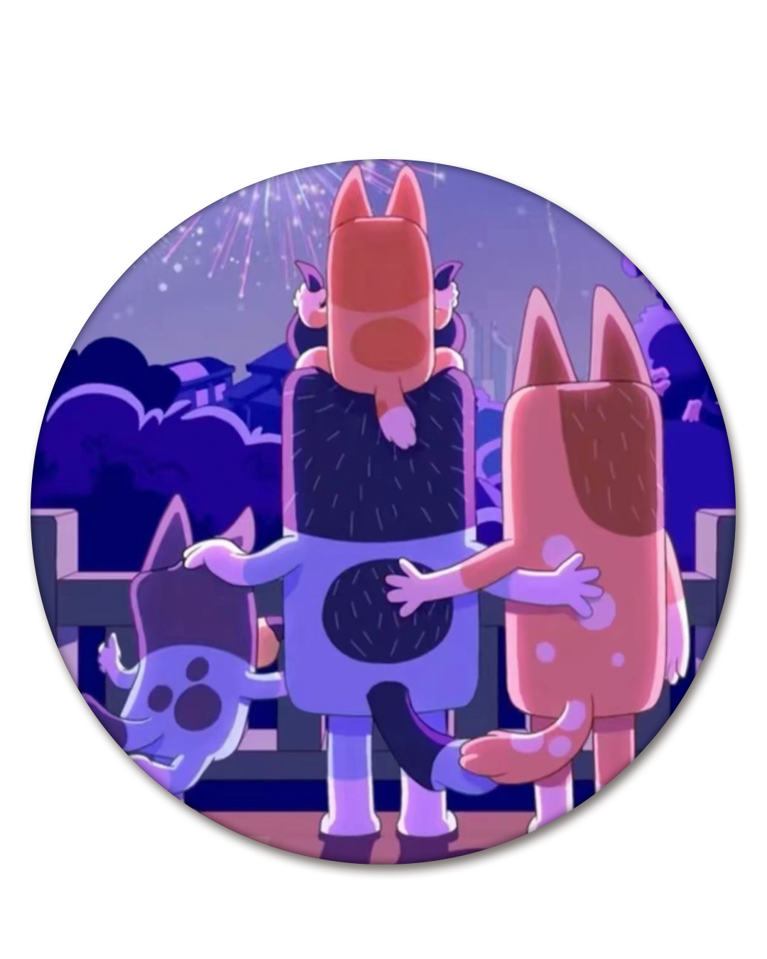 Bluey 16 Funda Circular para mampara