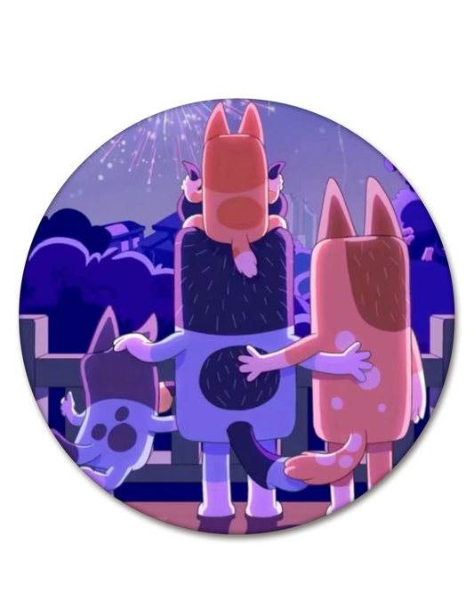 Bluey 16 Funda Circular para mampara