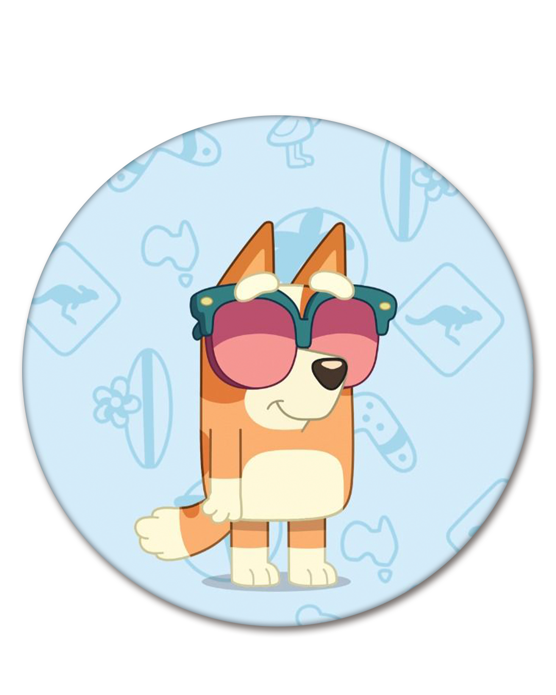 Bluey 6 Funda Circular para mampara