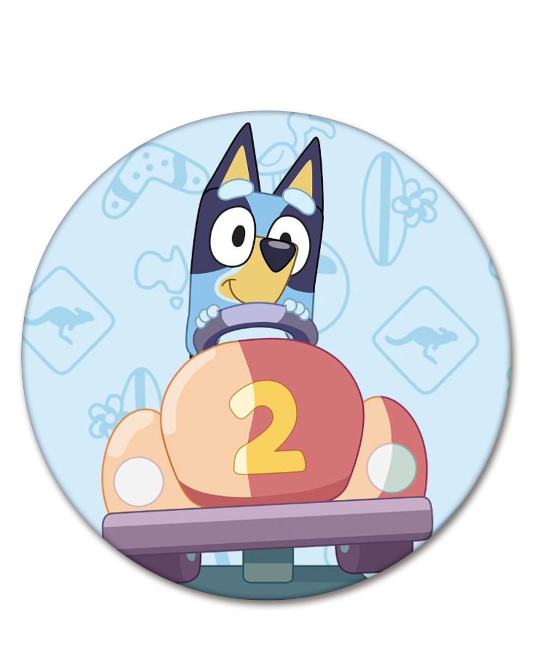 Bluey 7 Funda Circular para mampara