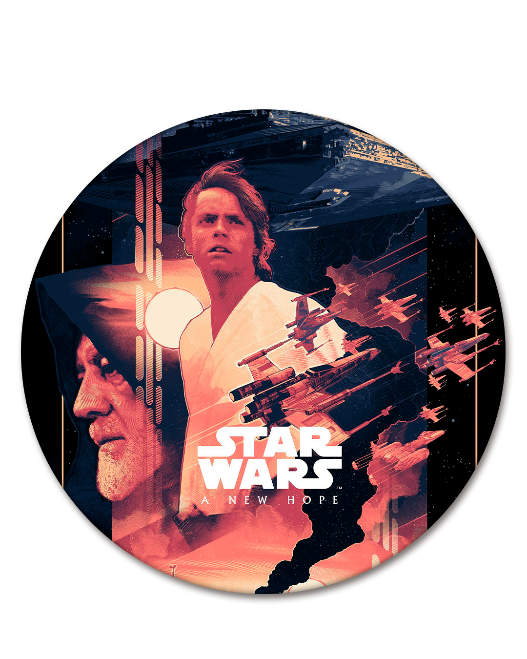 Star Wars 25 Funda Circular para mampara