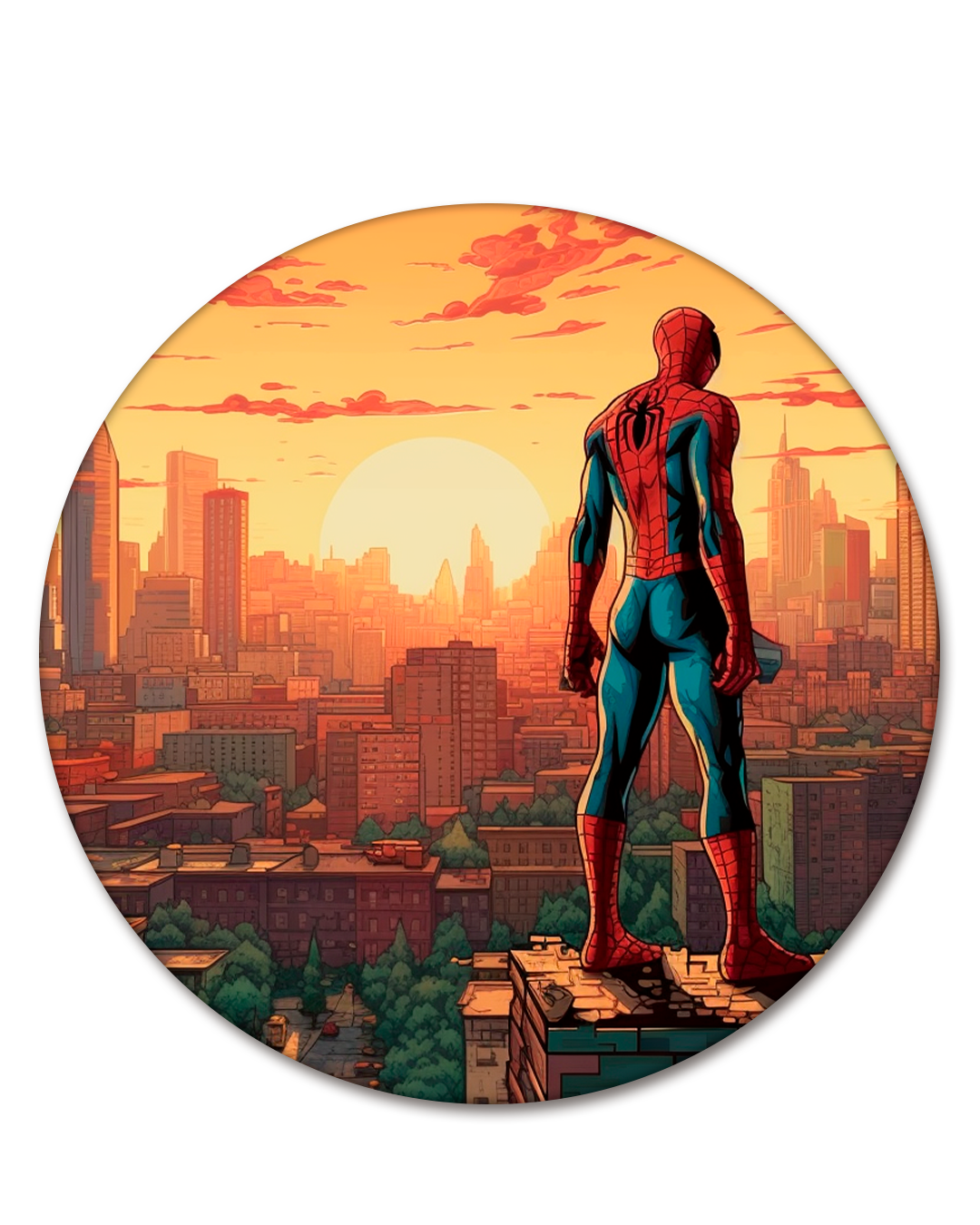 Spiderman 4 Funda Circular para mampara