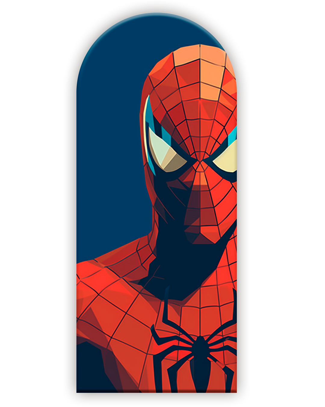 Spiderman 14 Funda para mampara de punta redonda