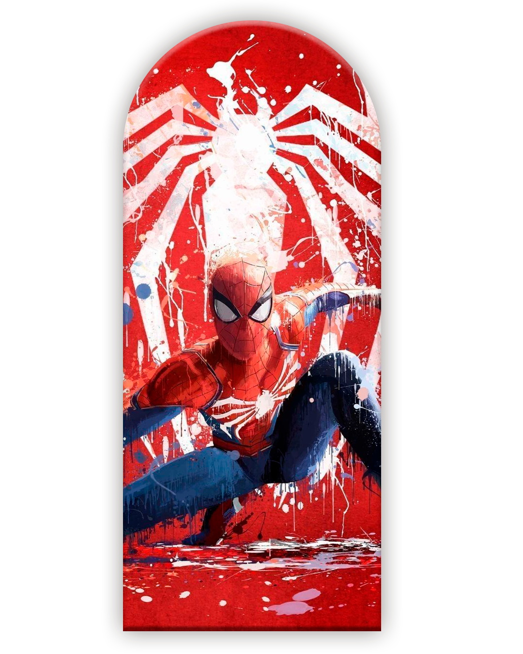 Spiderman 15 Funda para mampara de punta redonda