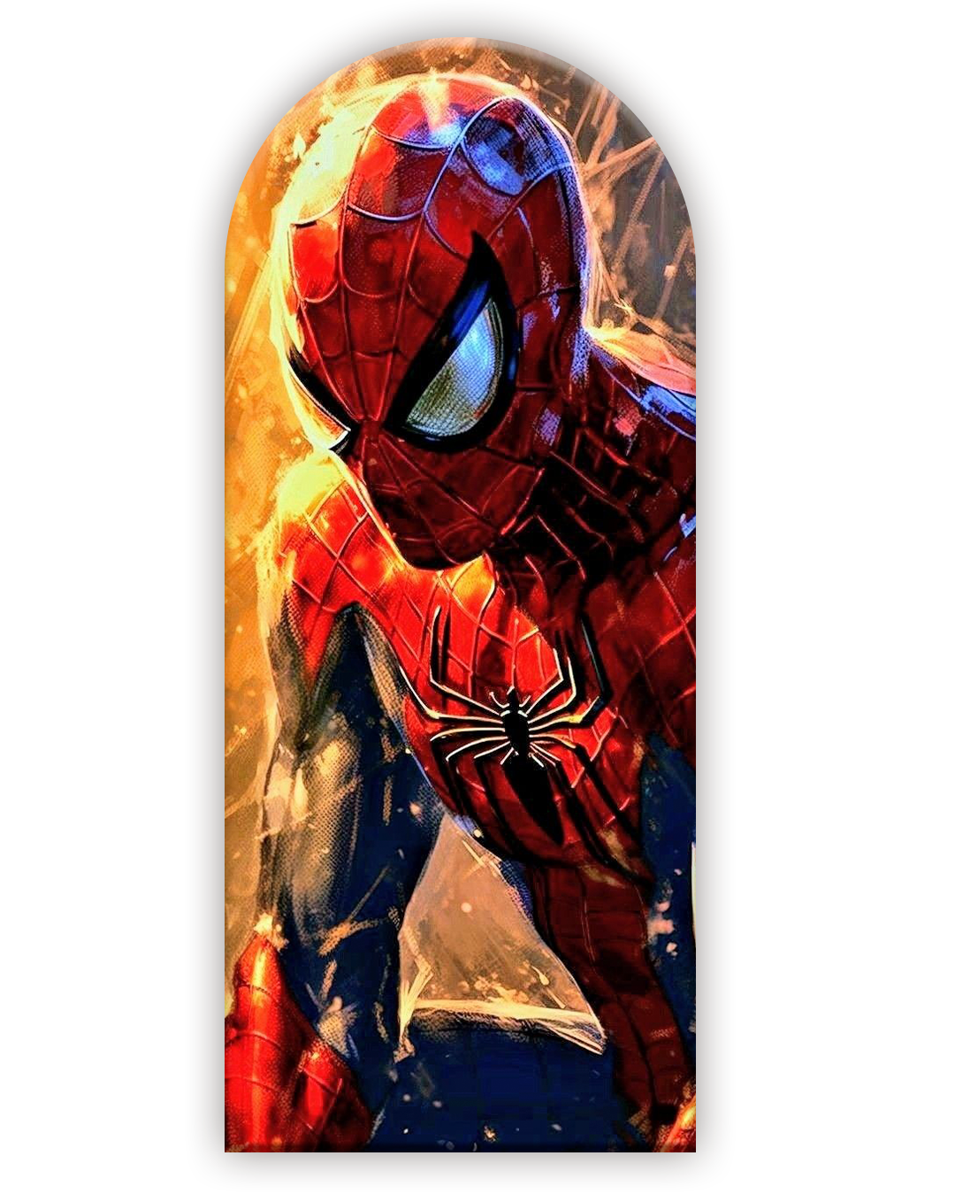 Spiderman 18 Funda para mampara de punta redonda