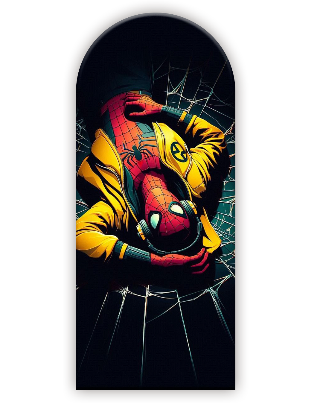 Spiderman 6 Funda para mampara de punta redonda
