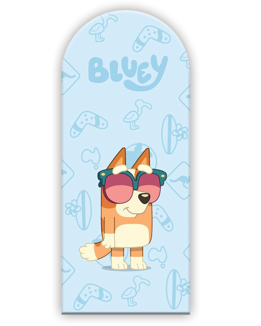 Bluey 6 Funda para mampara de punta redonda