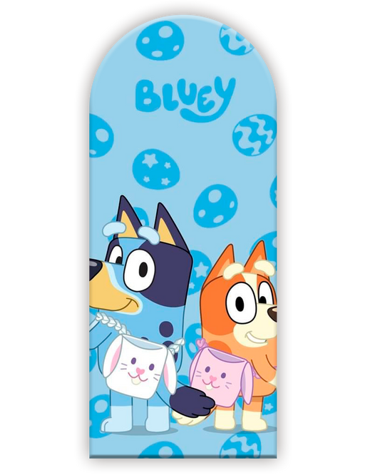 Bluey 8 Funda para mampara de punta redonda