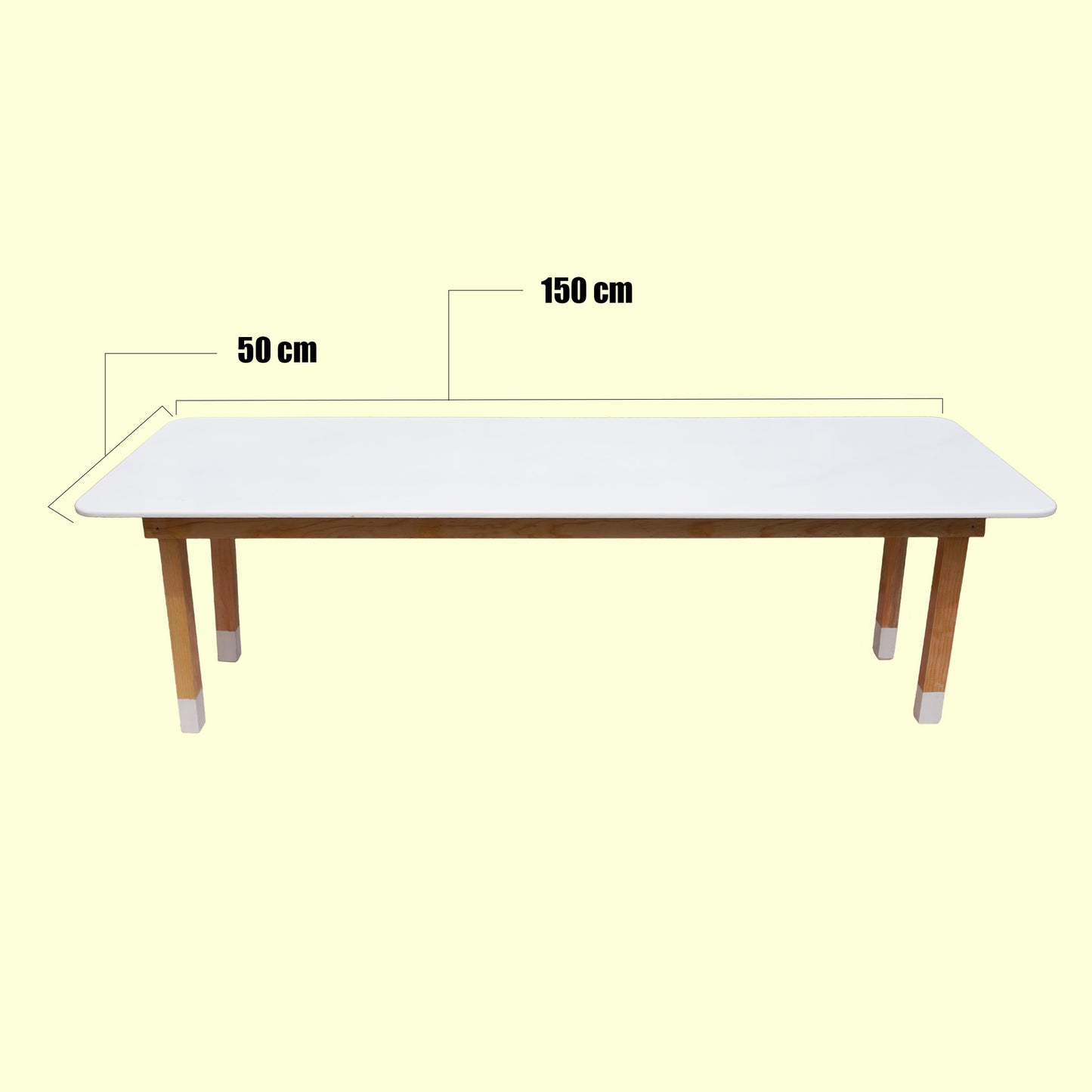 MESA GRANDE INFANTIL 150 cm