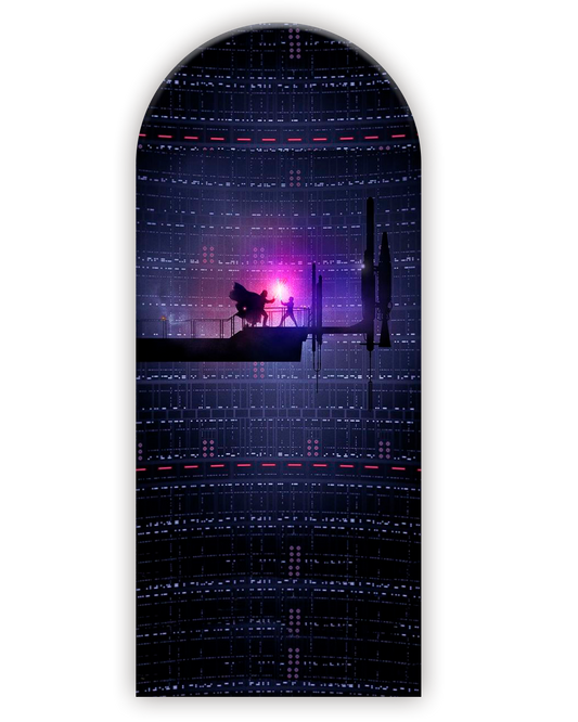 Star Wars 12 Funda para mampara de punta redonda