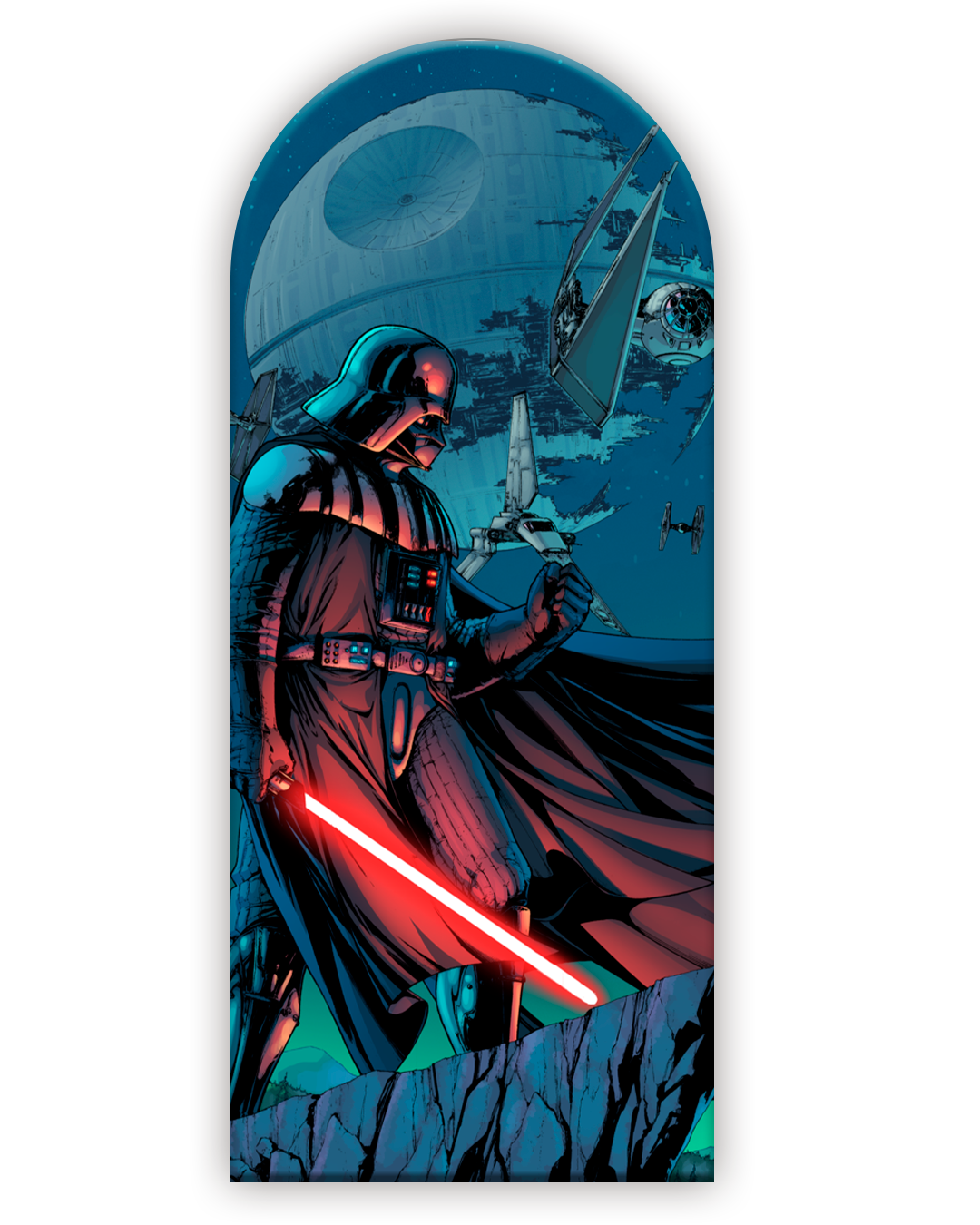 Star Wars 18 Funda para mampara de punta redonda