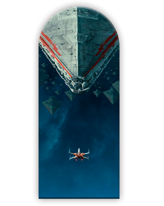 Star Wars 19 Funda para mampara de punta redonda