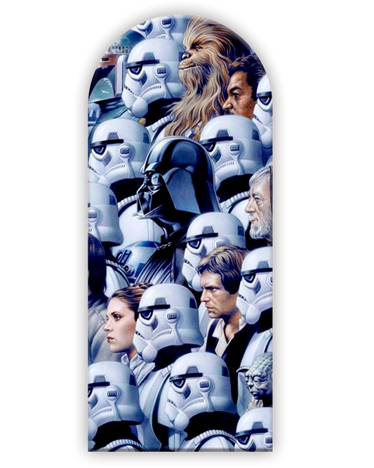 Star Wars 31 Funda para mampara de punta redonda